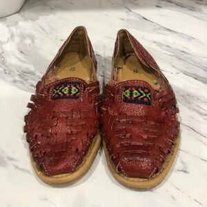 Kids woven slip on shoes from Mexico